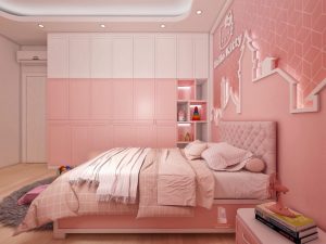15+ Mẫu giường ngủ màu hồng đẹp, nhẹ nhàng, tinh tế